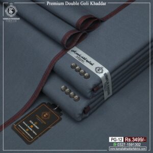 PREMIUM DOUBEL GOLI KHADDAR PG | 12